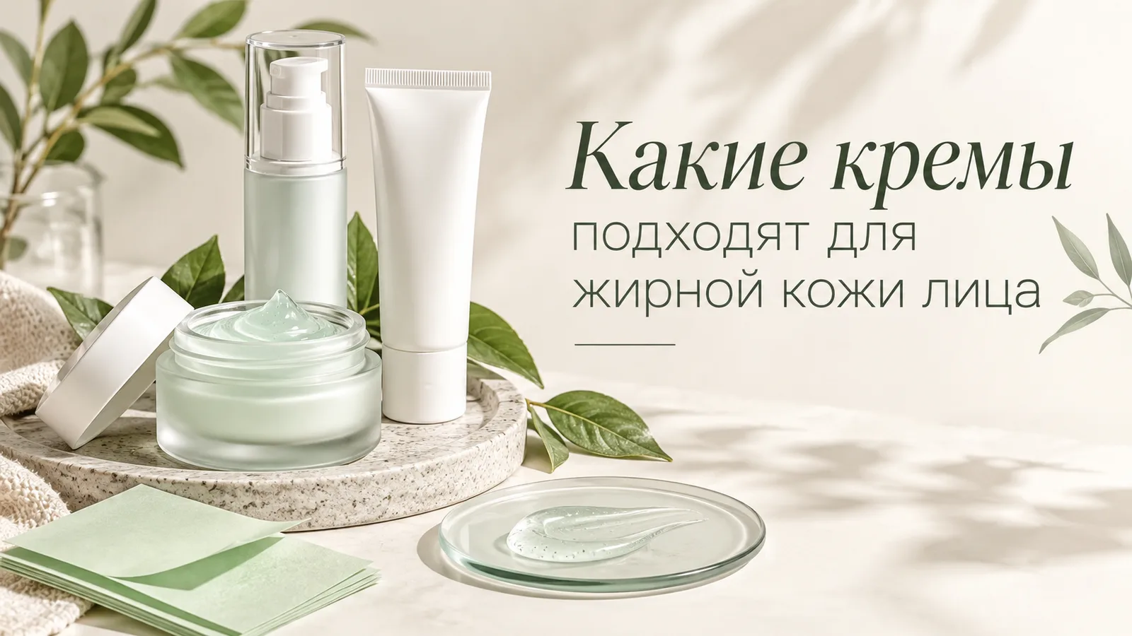 Какие кремы подходят для жирной кожи лица и как выбрать подходящий Какие кремы подходят для жирной кожи лица и как выбрать подходящий
